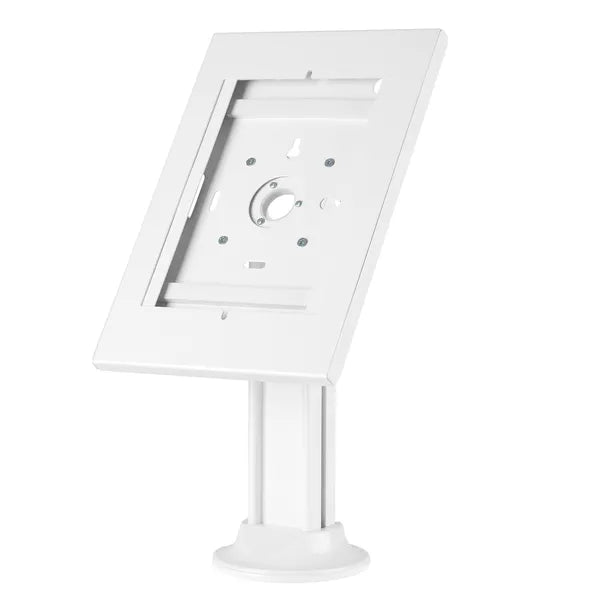 Zárható asztali tablet tartó állvány, fehér, 9.7–10.5” iPad/Samsung