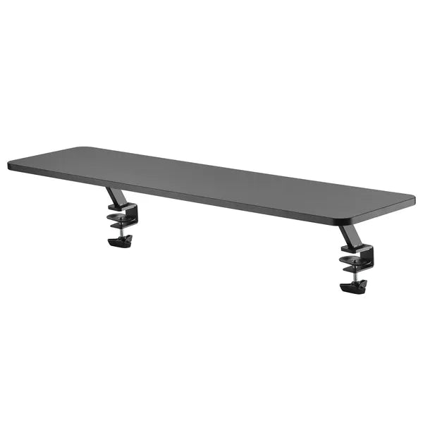 Ergo Office bilincses monitorpolc 100×26 cm, 13–32”, 20 kg, fekete