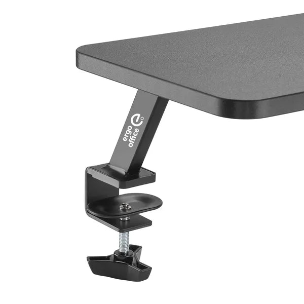 Ergo Office bilincses monitorpolc 100×26 cm, 13–32”, 20 kg, fekete