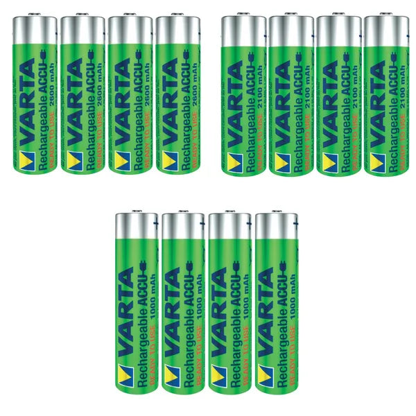 Varta Ready2Use 4 db AA Ni-MH 2600 mAh előtöltött akkumulátor