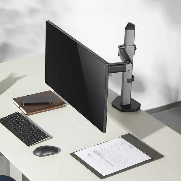 Deluxe Ergo Office ER-448 monitor tartó kar, 17–32", 9 kg, VESA 75/100