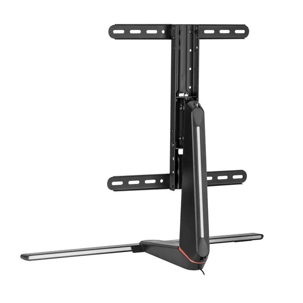 Szabadon álló gaming monitorállvány 32-55”, RGB LED, VESA 400x400, 40 kg