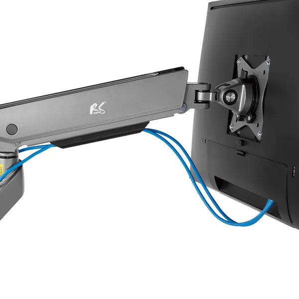 RGB LED világítású gaming monitor kar, 17-32″, 9 kg, VESA 75/100