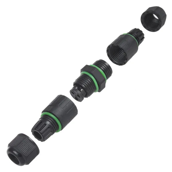 Vízálló 3-pólusú kábelcsatlakozó, IP68, 250 V, 0,5-1,5 mm²