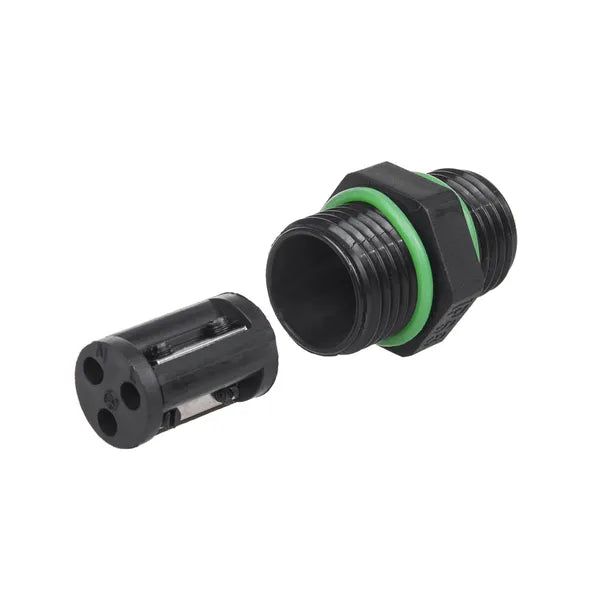 Vízálló 3-pólusú kábelcsatlakozó, IP68, 250 V, 0,5-1,5 mm²