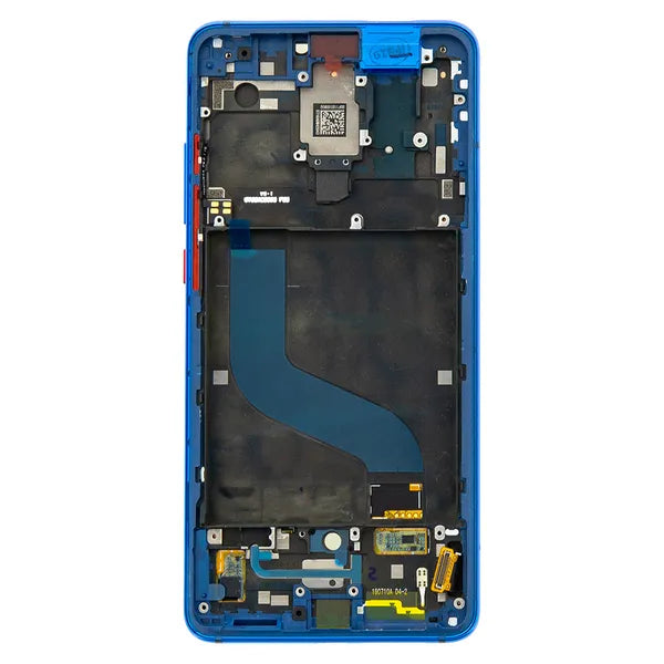 OLED kijelző + érintőpanel + előlap Xiaomi Mi 9T / 9T Pro, kék