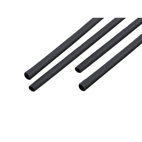 Hőre zsugorodó cső 8 mm→4 mm, 1 m, fekete (2:1)