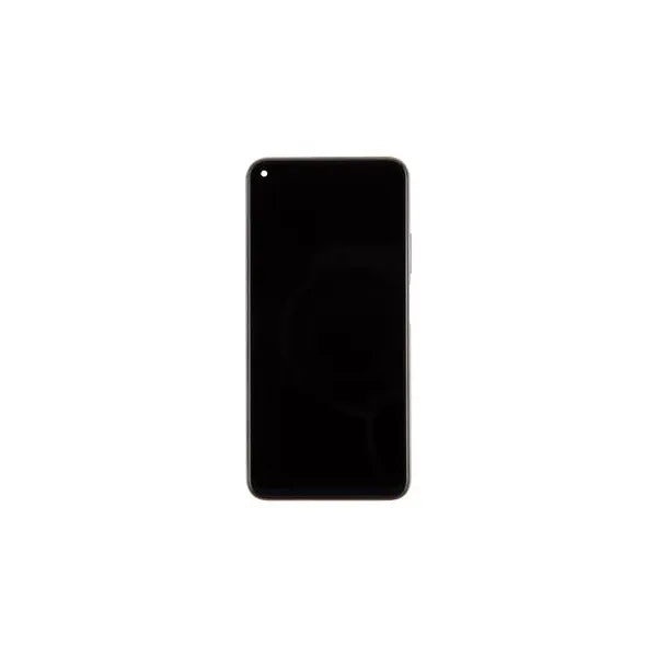 Huawei Nova 5T fekete LCD kijelző érintőpanellel és előlap kerettel