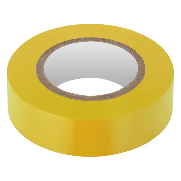 Vini sárga PVC szigetelőszalag, 19 mm × 10 m