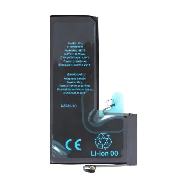 iPhone 11 Pro 3046 mAh Li-Ion csere akkumulátor flex kábellel