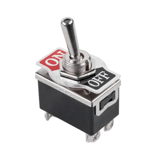 2 állású 2 pólusú 4 tűs ON-OFF billenőkapcsoló 10A/125V KN3-201 csavaros