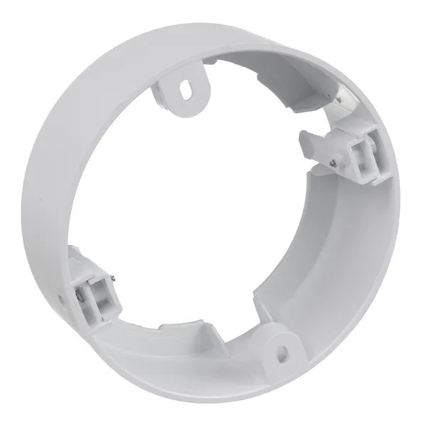 Felületre szerelhető adapter 9W LED panelhez, kör, 120×38 mm, fehér