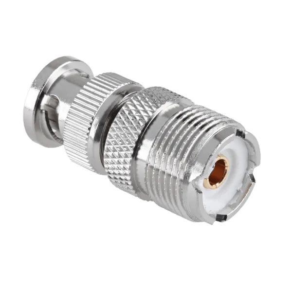 BNC dugó – UHF (SO-239) aljzat koaxiális adapter CB rádióhoz
