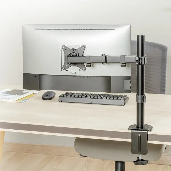 Duplakaros asztali monitor tartó 17–32”, 9 kg, VESA 75x75–100x100
