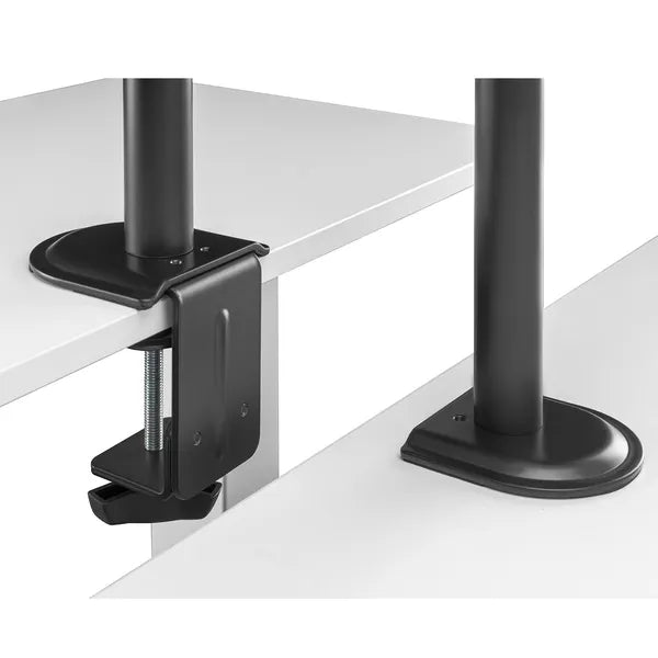 Duplakaros asztali monitor tartó 17–32”, 9 kg, VESA 75x75–100x100