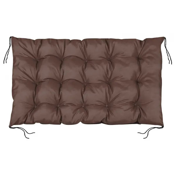 Vízálló barna raklap kerti párna 120×80 cm, 10-12 cm vastag