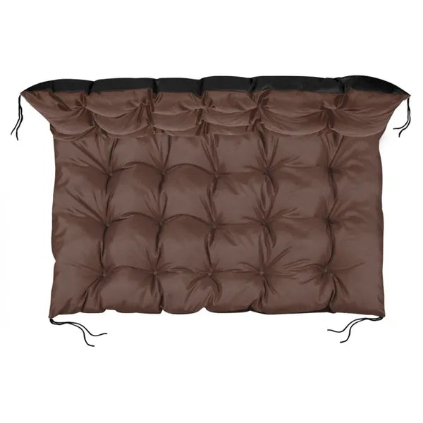 Vízálló barna raklap kerti párna 120×80 cm, 10-12 cm vastag