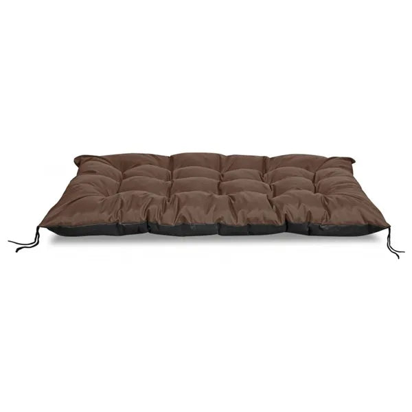 Vízálló barna raklap kerti párna 120×80 cm, 10-12 cm vastag