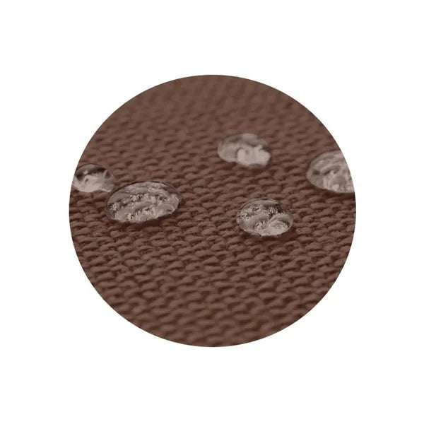 Vízálló barna raklap kerti párna 120×80 cm, 10-12 cm vastag