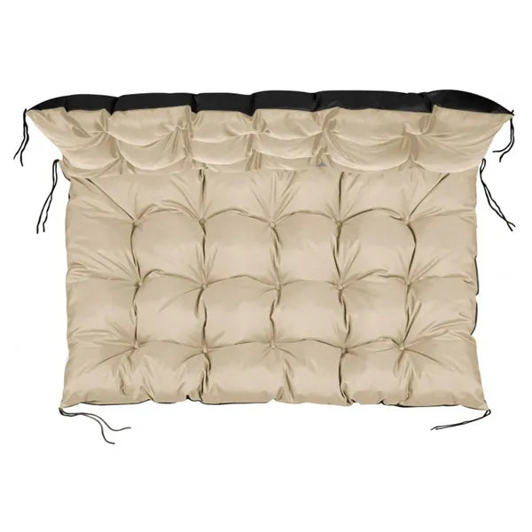 Vízálló raklap kerti párna 120×80 cm, bézs, 10 cm vastag