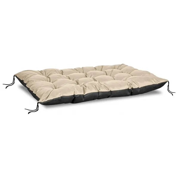 Vízálló raklap kerti párna 120×80 cm, bézs, 10 cm vastag