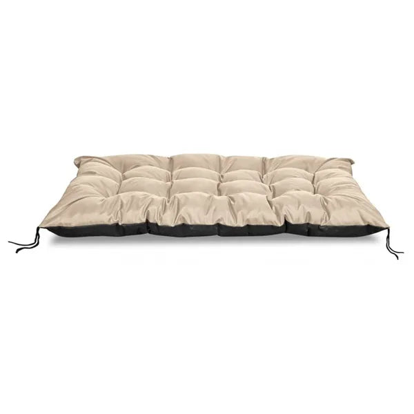 Vízálló raklap kerti párna 120×80 cm, bézs, 10 cm vastag