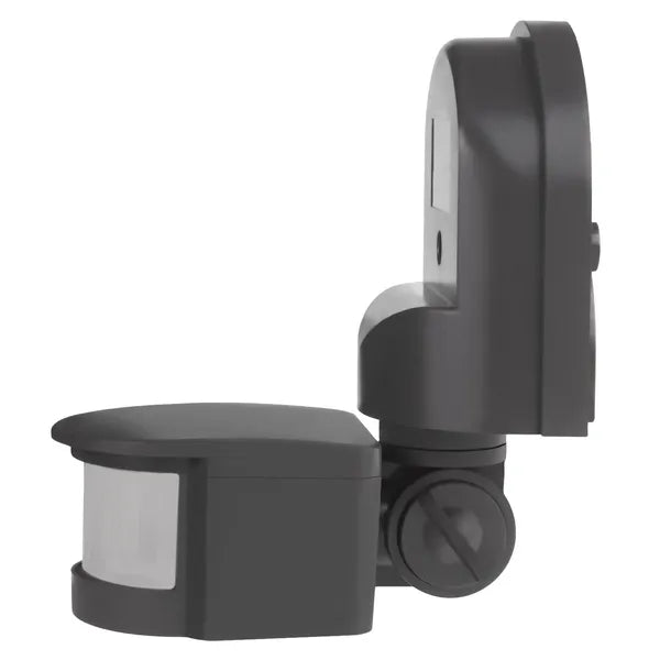 Maclean falra szerelhető mozgás- és alkonykapcsoló, 180°, IP44, 1200 W, szürke