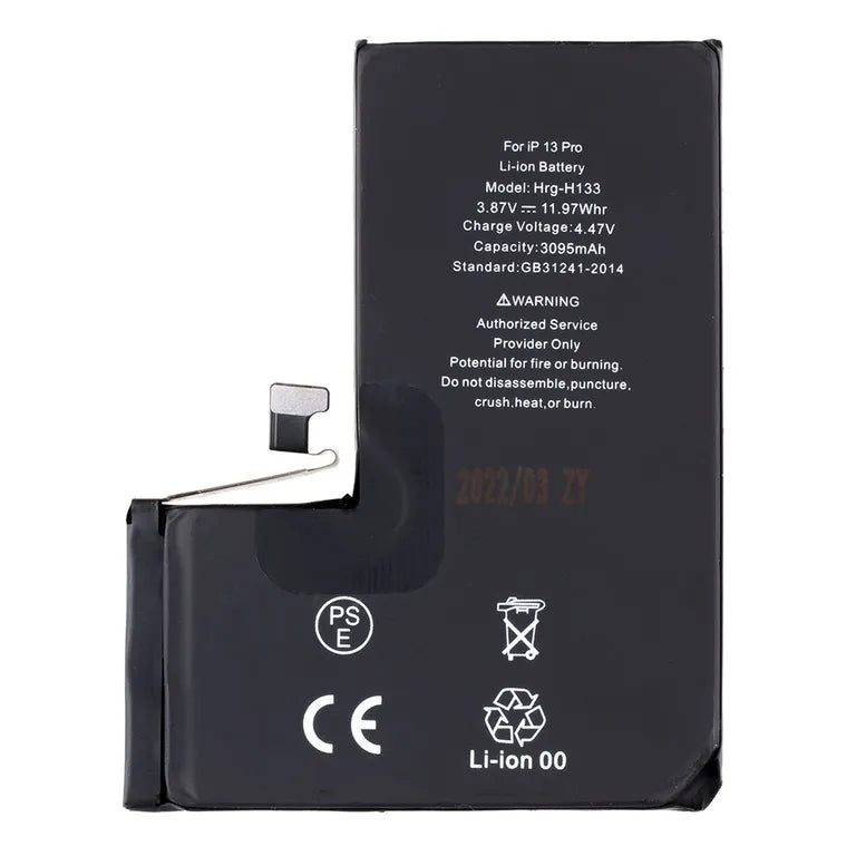 iPhone 13 Pro akkumulátor 3095mAh Li-Ion (ömlesztett)