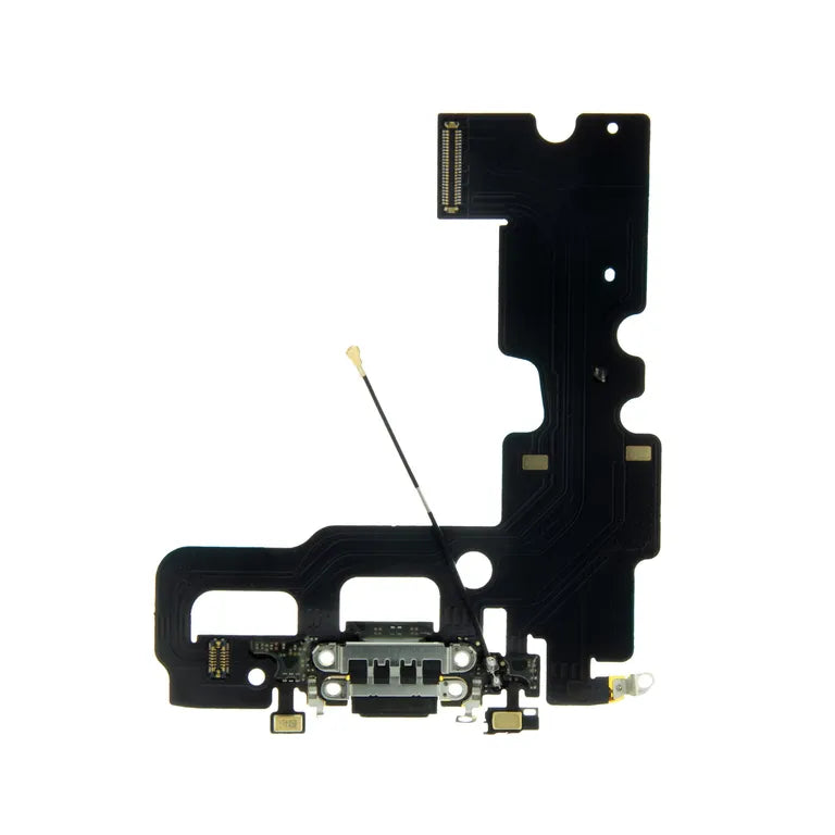 iPhone 7 hajlékony kábel, beleértve. Töltőcsatlakozó fekete