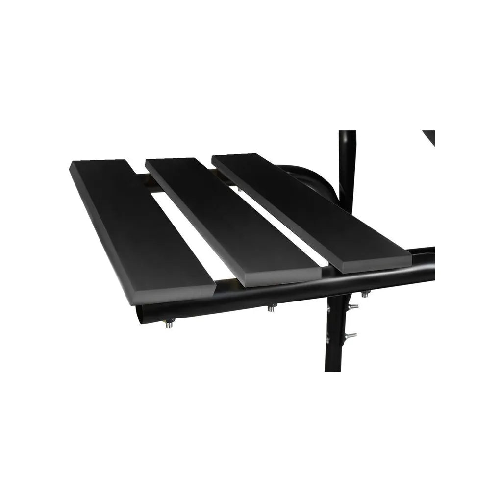 Kaminer BBQ Faszenes mobil grillsütő oldalpolcokkal, kiegészítőkkel, 46,5 cm