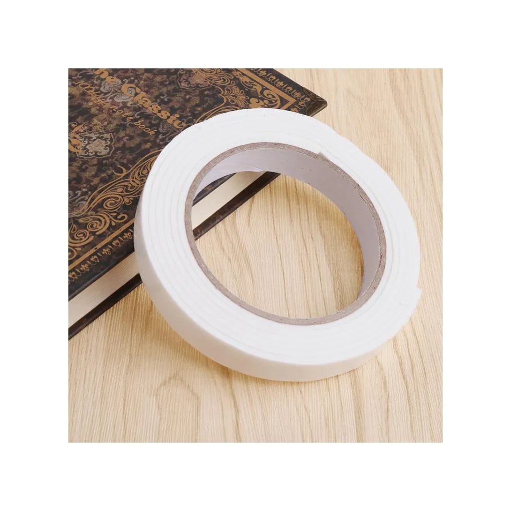 Kétoldalas ragasztószalag ultra erős, 1.5x280 cm, fehér