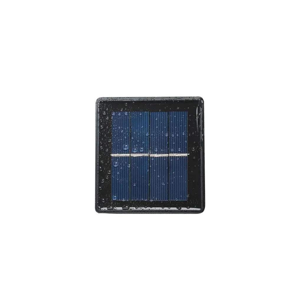 Napelemes LED fényfüzér vízálló kivitelben, 100 db színes LED, 10 m