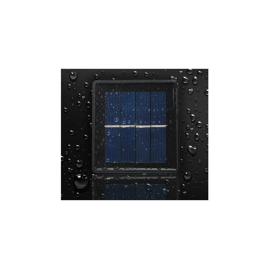 MALATEC Napelemes füzér 200 db szines micro LED-del, 8 világítási mód, 20 m, IP44