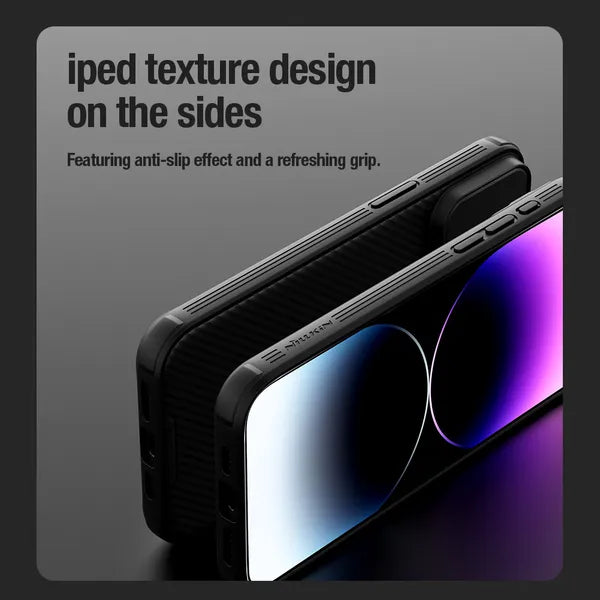 Nillkin CamShield PRO Fekete tok az Apple iPhone 15 Pro készülékhez