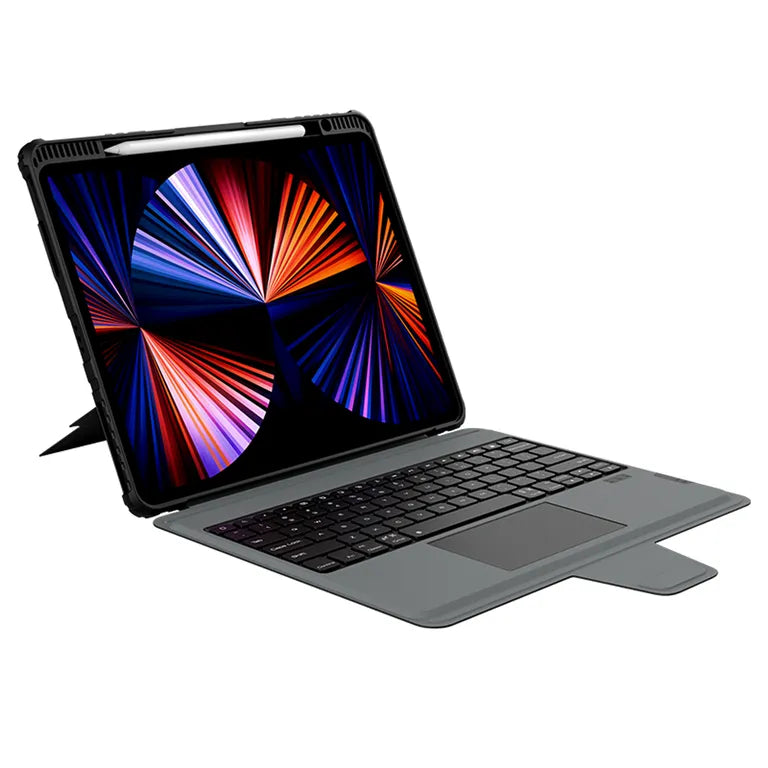 Nillkin Bumper Combo Keyboard tok pro iPad Pro 12.9 2020/2021/2022 fekete