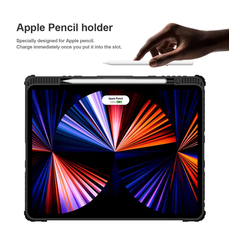 Nillkin Bumper Combo Keyboard tok pro iPad Pro 12.9 2020/2021/2022 fekete