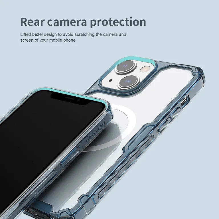 Nillkin Nature TPU PRO mágneses kryt pro Apple iPhone 13/14 átlátszó tok