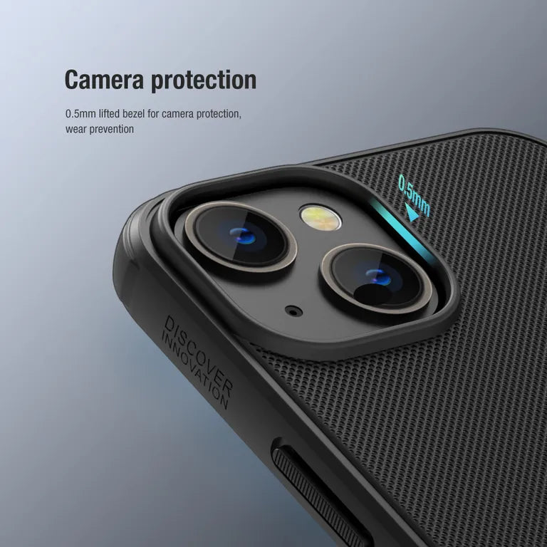 Nillkin Super Frosted PRO mágneses Zadní Kryt pro Apple iPhone 13/14 fekete tok