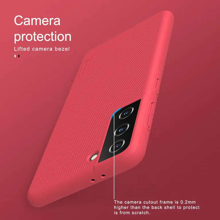 Nillkin Super Frosted Shield tok Samsung Galaxy S21 (fekete)