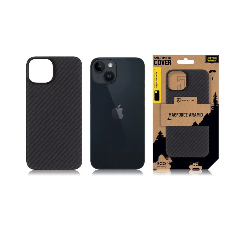 Tactical MagForce Aramid Kryt pro Apple iPhone 14 Fekete tok