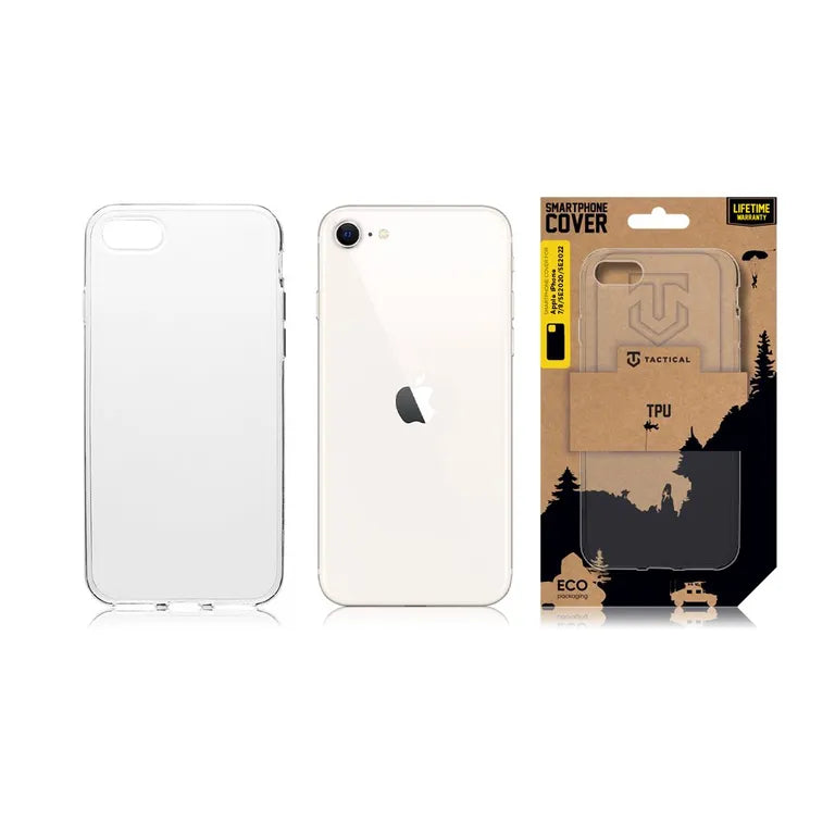 Taktikai TPU Kryt pro Apple iPhone 7/8/SE2020/SE2022 átlátszó tok