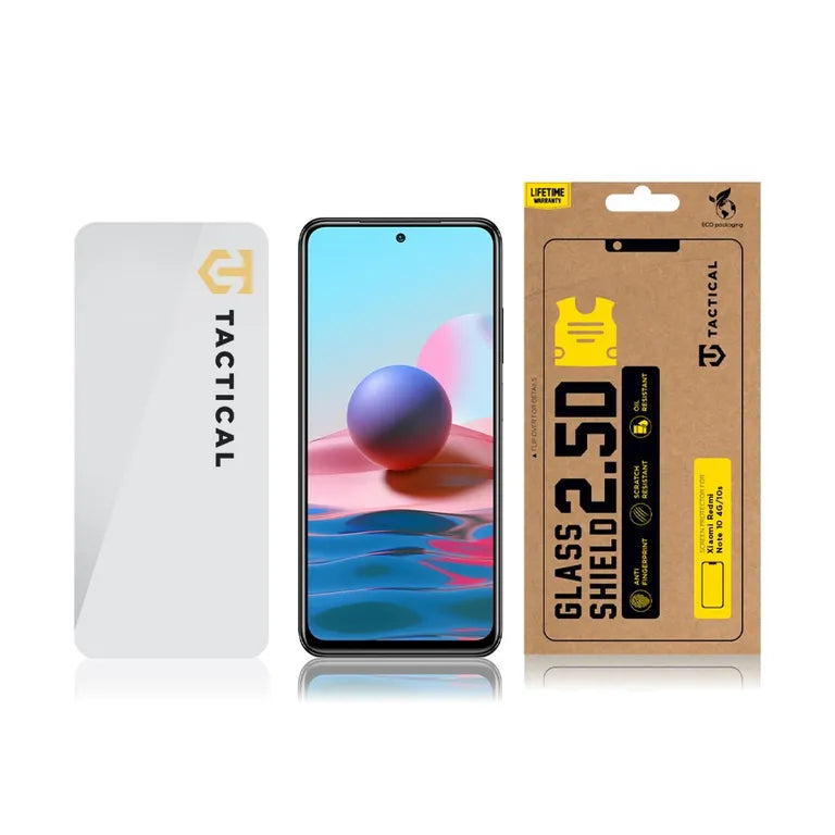 Taktikai üveg pajzs 2.5D sklo pro Xiaomi Redmi Note 10 4G/10s Clear