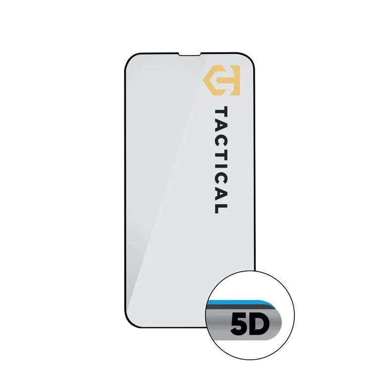 Taktikai üvegpajzs 5D sklo pro Apple iPhone 13 Mini Fekete