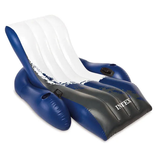 Intex felfújható strandfotel és matrac 2 az 1-ben, 180×135 cm, PVC
