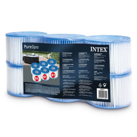 Intex PureSpa S1 szűrőbetét készlet, 6 db, 29011