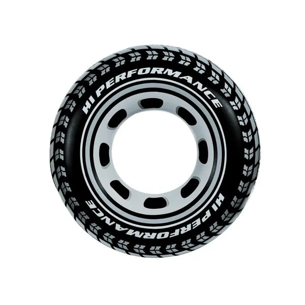 Intex autógumi mintás felfújható úszógumi, PVC, 91 cm (60 kg)