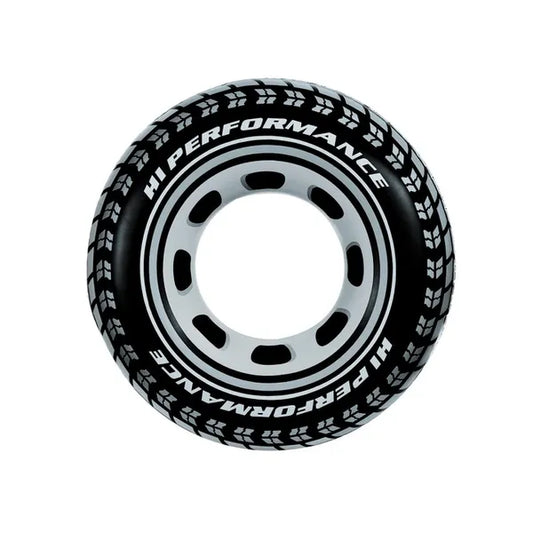 Intex autógumi mintás felfújható úszógumi, PVC, 91 cm (60 kg)