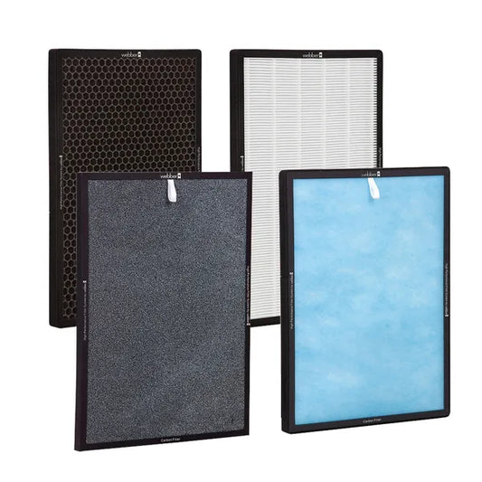 Webber AP9405/AP9405B légtisztító 6 rétegű HEPA13 szűrőkészlet 54×26,5 cm