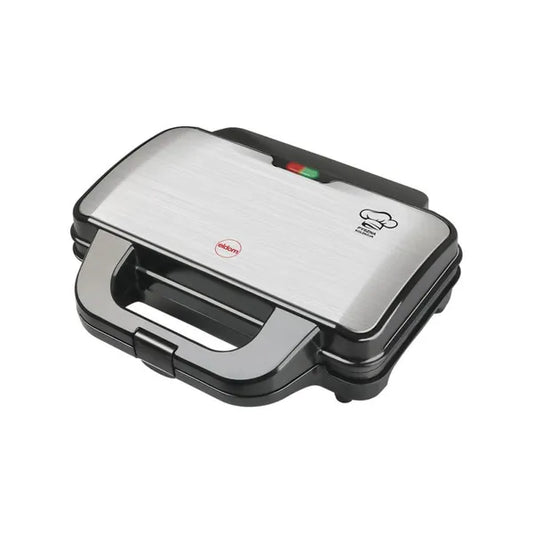 Eldom Deli WA100S inox gofrisütő 1000 W, 2 nagy gofri, tapadásmentes
