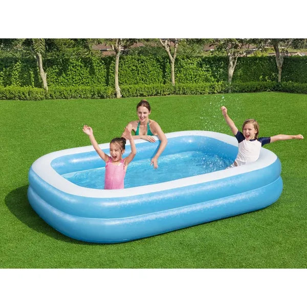 Bestway felfújható családi medence, 262×175×51 cm, 778 l, PVC, 6+ év
